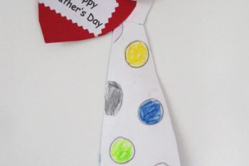Father's Day gift - paper tie